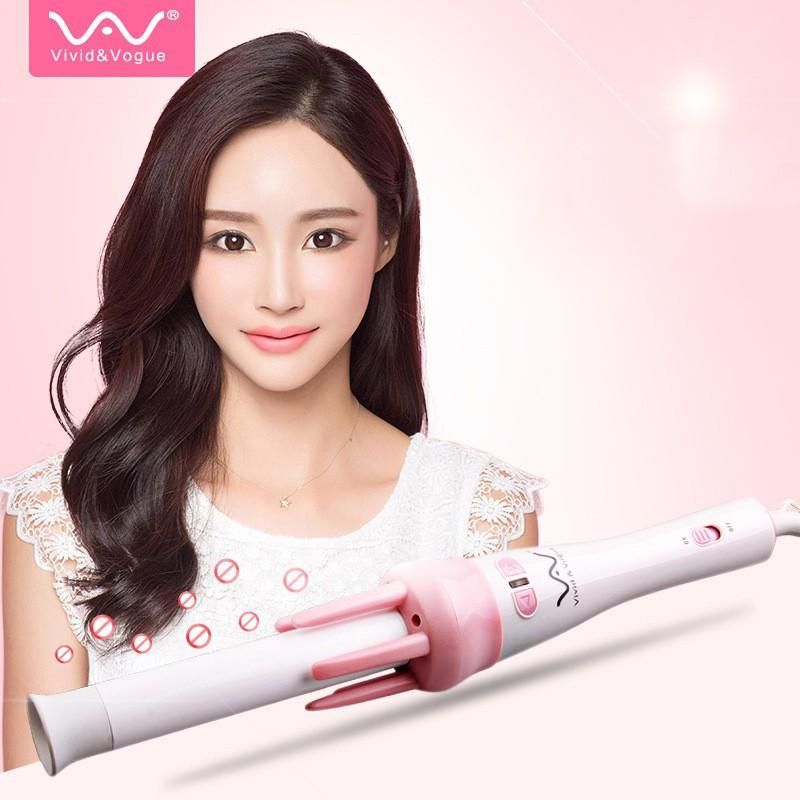 Máy uốn xoăn tự động giữ tóc VIVID&amp;VOGUE chuyên nghiệp nhất