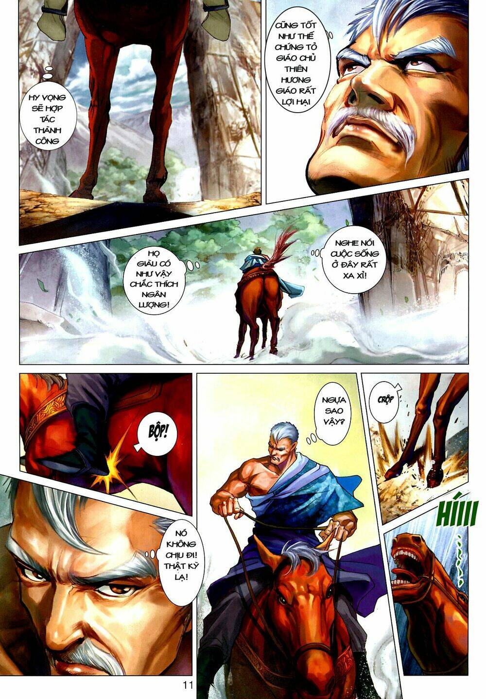 thần chưởng long kiếm phi chapter 19 12
