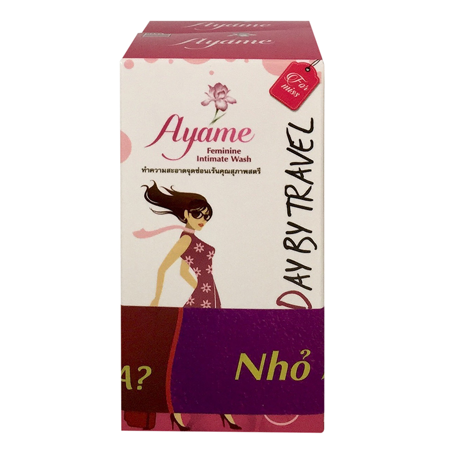 Combo Quà Tặng Khuyến Mãi Dung Dịch Vệ Sinh Phụ Nữ Ayame Day By Travel (25ml) - Tặng 1 Chai Ayame (25ml) Cùng Loại