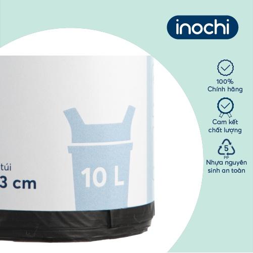 Túi rác tiện dụng Inochi - Soji 10L x 35 túi (Size S) ( có quai cầm)