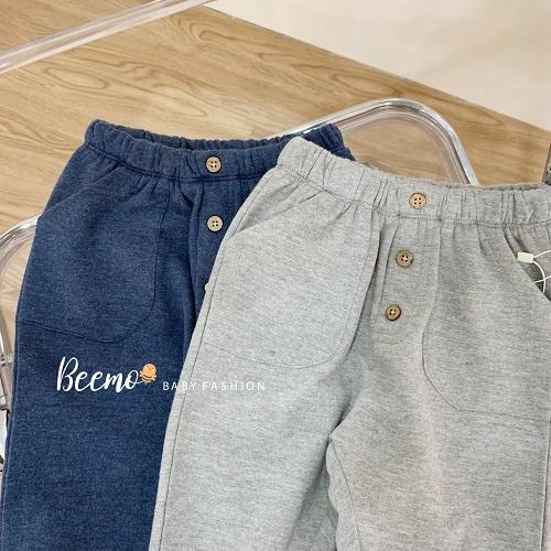 Quần Dài Bé Trai Sành Điệu Chất Nỉ Siêu Mềm Hàng Thiết Kế Beemo Xịn Mịn