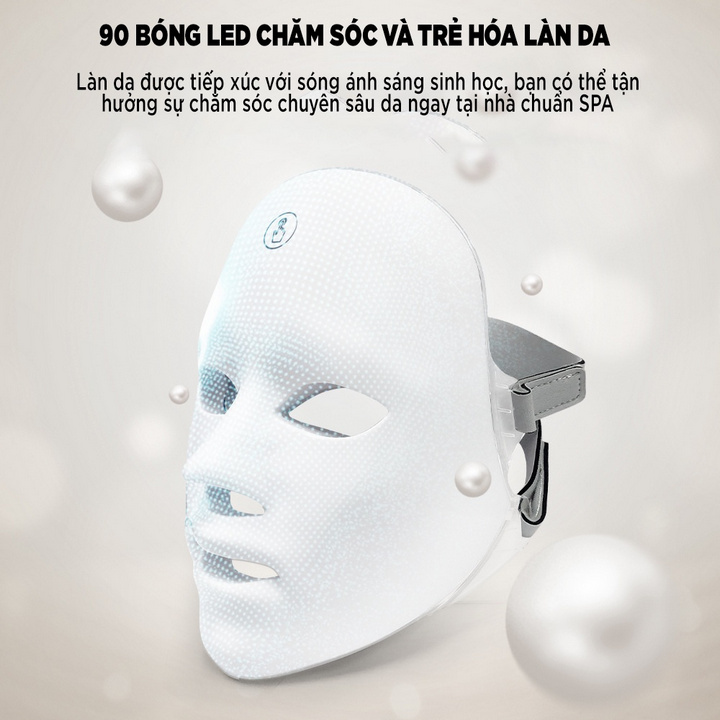 Mặt Nạ Trẻ Hóa, Chăm Sóc Da Led Rejuvenation Mask - Home and Garden