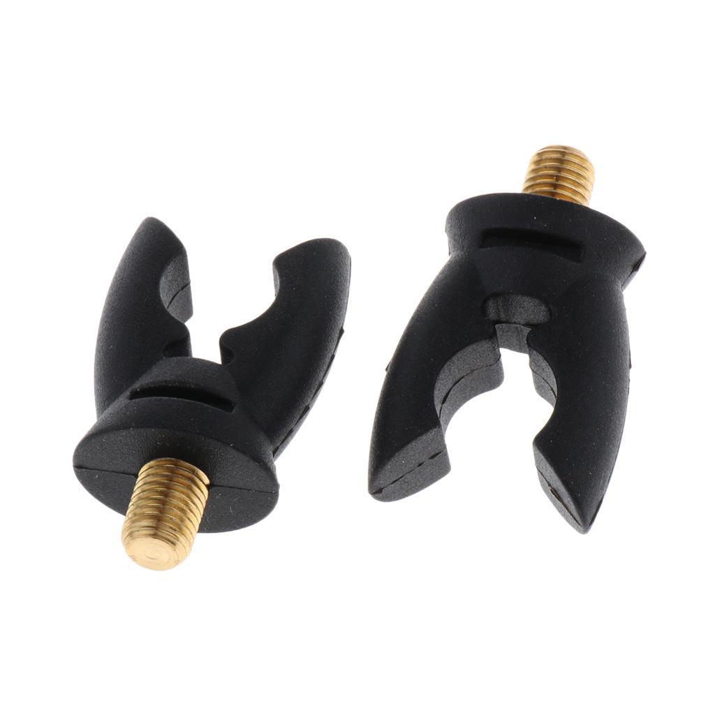 2x 2x Fishing Rod Support U Head Rod Handles Support Fishing Rod Holder Thread M3 /
