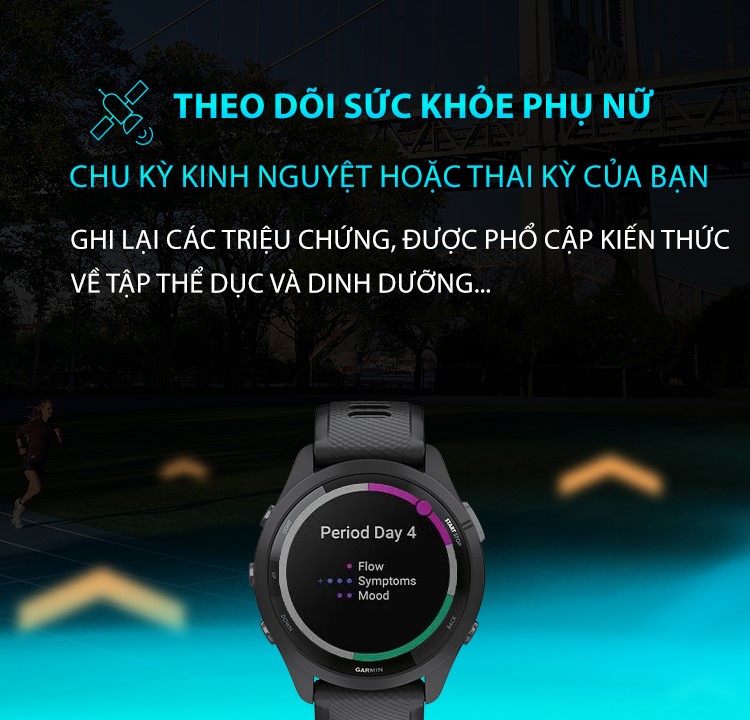 Đồng hồ Garmin Forerunner 265S_Mới, hàng chính hãng