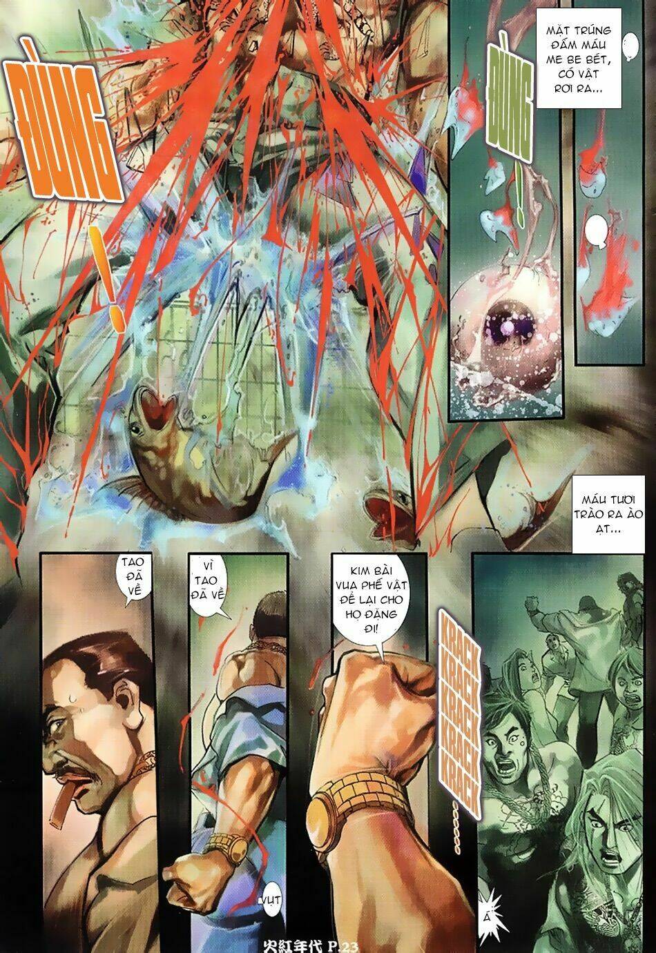 hỏa hồng niên đại hắc cốt đường chapter 28 20