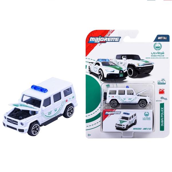 Đồ Chơi Mô Hình Xe Dubai Police Deluxe Mercedes-AMG G63 - Majorette 8503101000D47