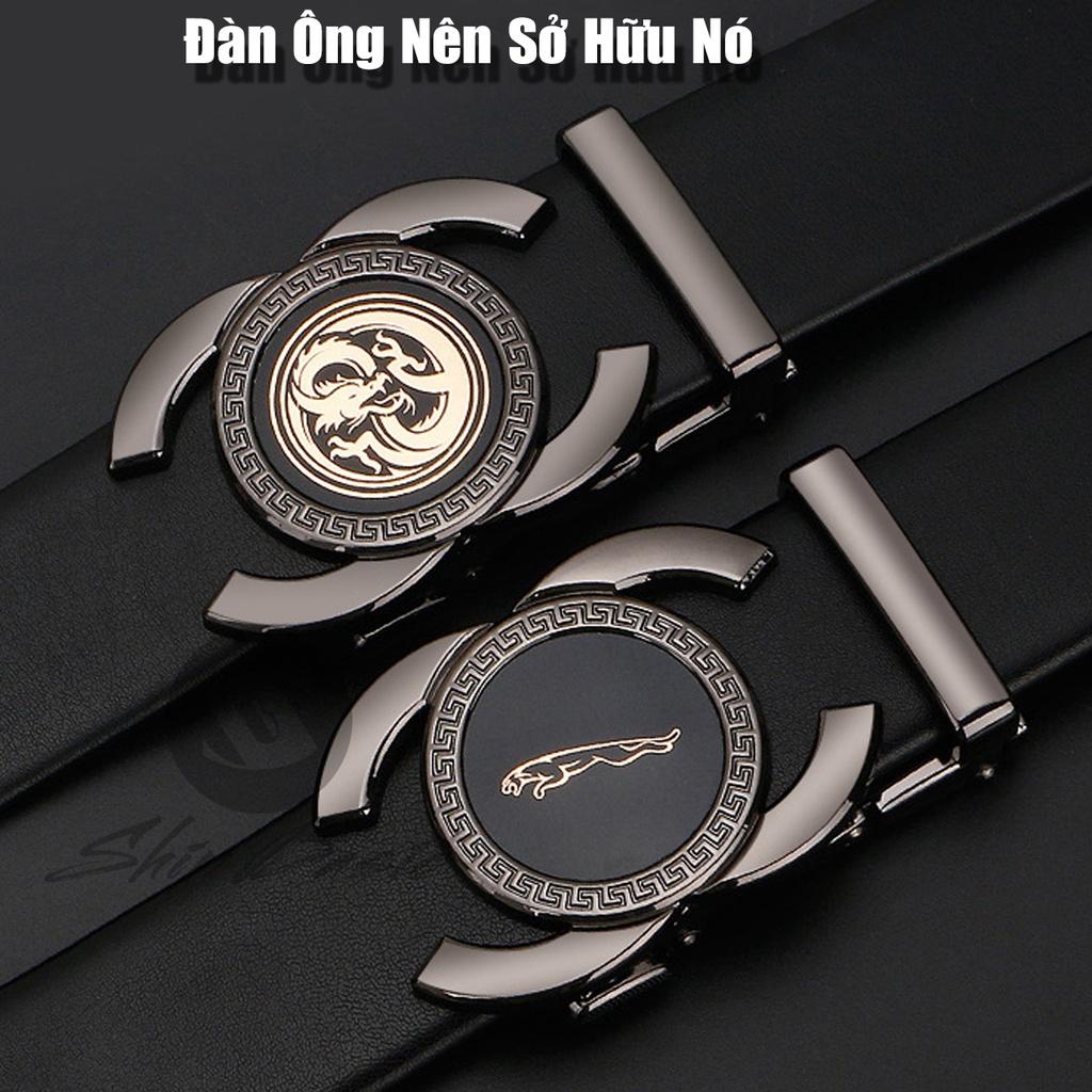 Dây Thắt Lưng, Nịt Nam Da Bò Cao Cấp - ShinBasic, Khoá Tự Động, Bảng Đẹp, Thời Trang Công Sở, Trẻ Trung BELT04-1