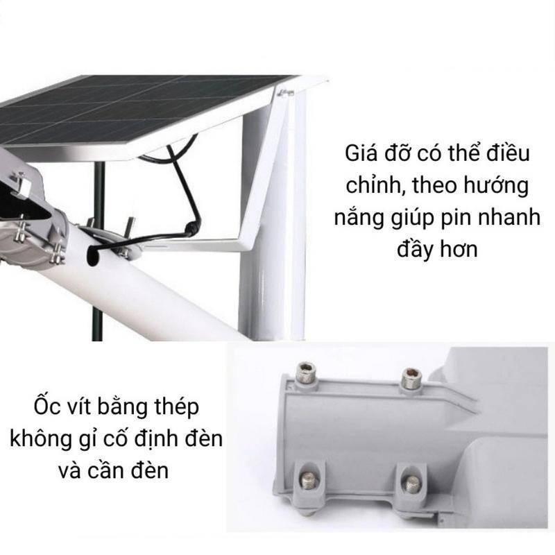 Đèn năng lượng mặt trời 300W, Đèn đường phố ngoài trời năng lượng mặt trời công suất 300W chống nước tiêu chuẩn IP67