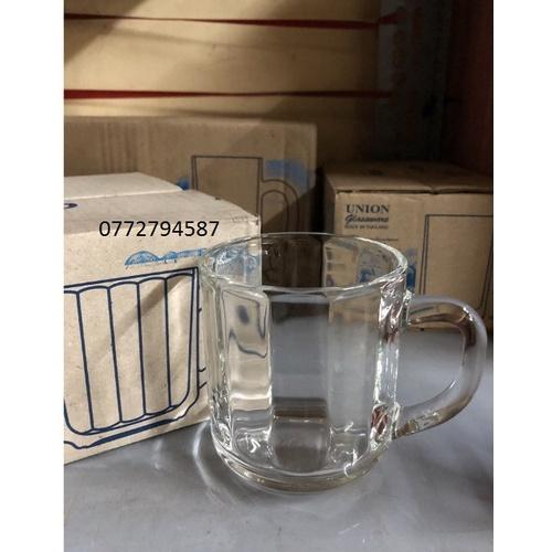 Tách Trà Sọc Có Quai Union Stack Tea Cup 295ml | Thủy Tinh Cao Cấp , Nhập Khẩu Thái Lan