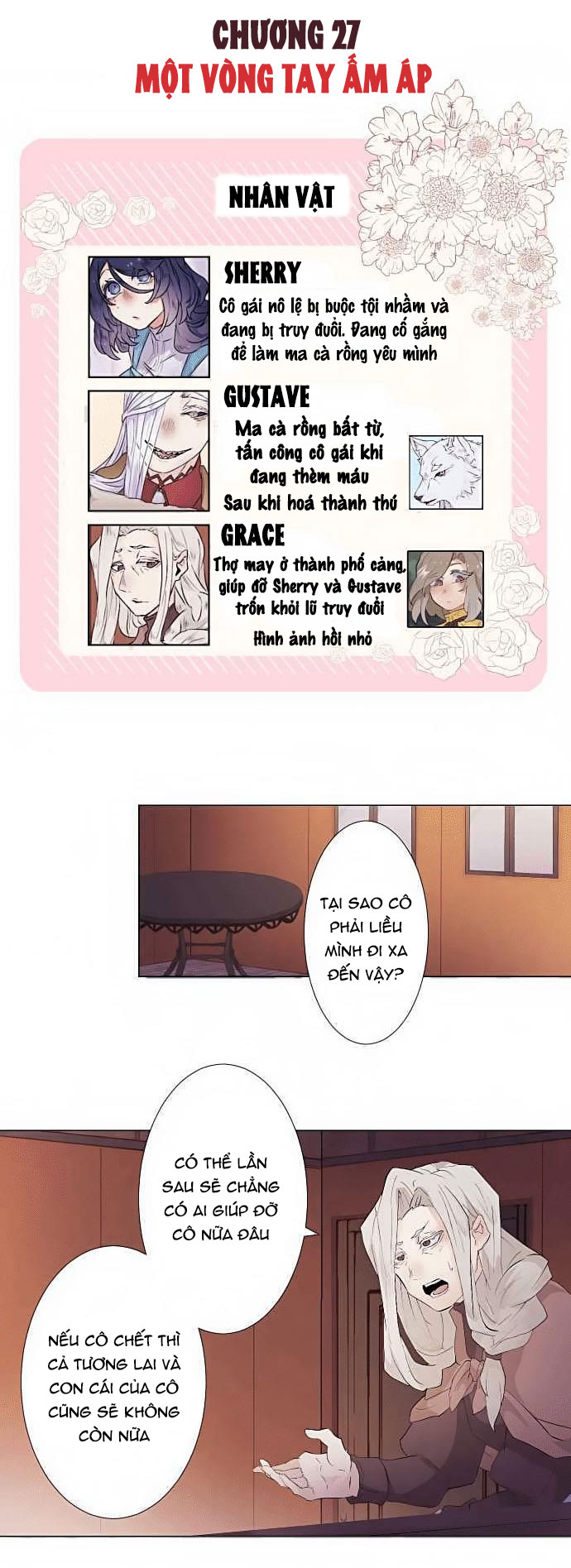 cô gái bị truy đuổi và chàng ma cà rồng chapter 27.1 3