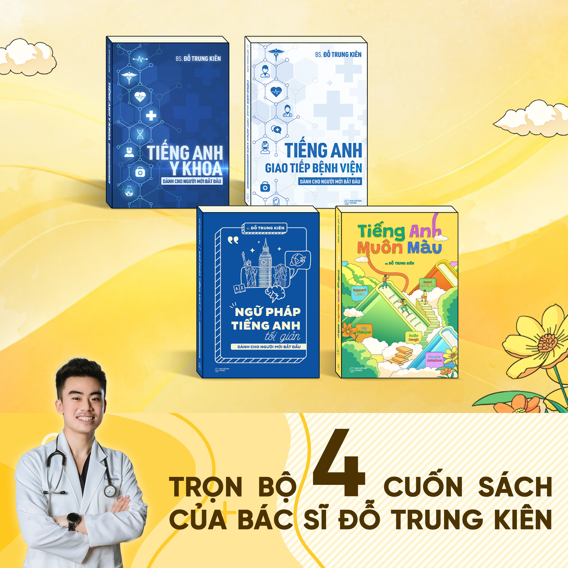 Sách Tiếng Anh Muôn Màu - Chọn Đúng Từ Dùng Đúng Lúc - Tác giả BS. Đỗ Trung Kiên