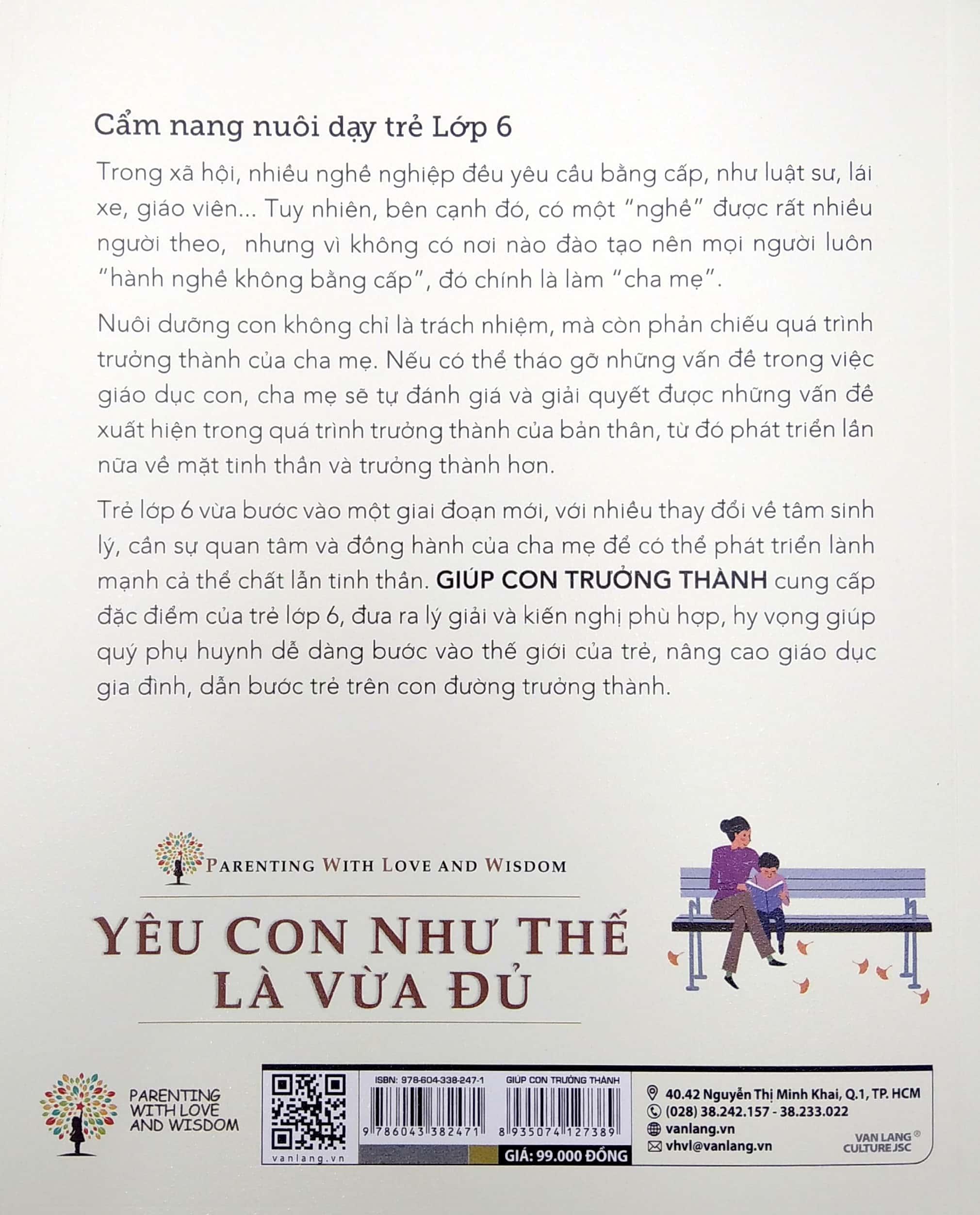 Yêu Con Như Thế Là Vừa Đủ - Giúp Con Trưởng Thành