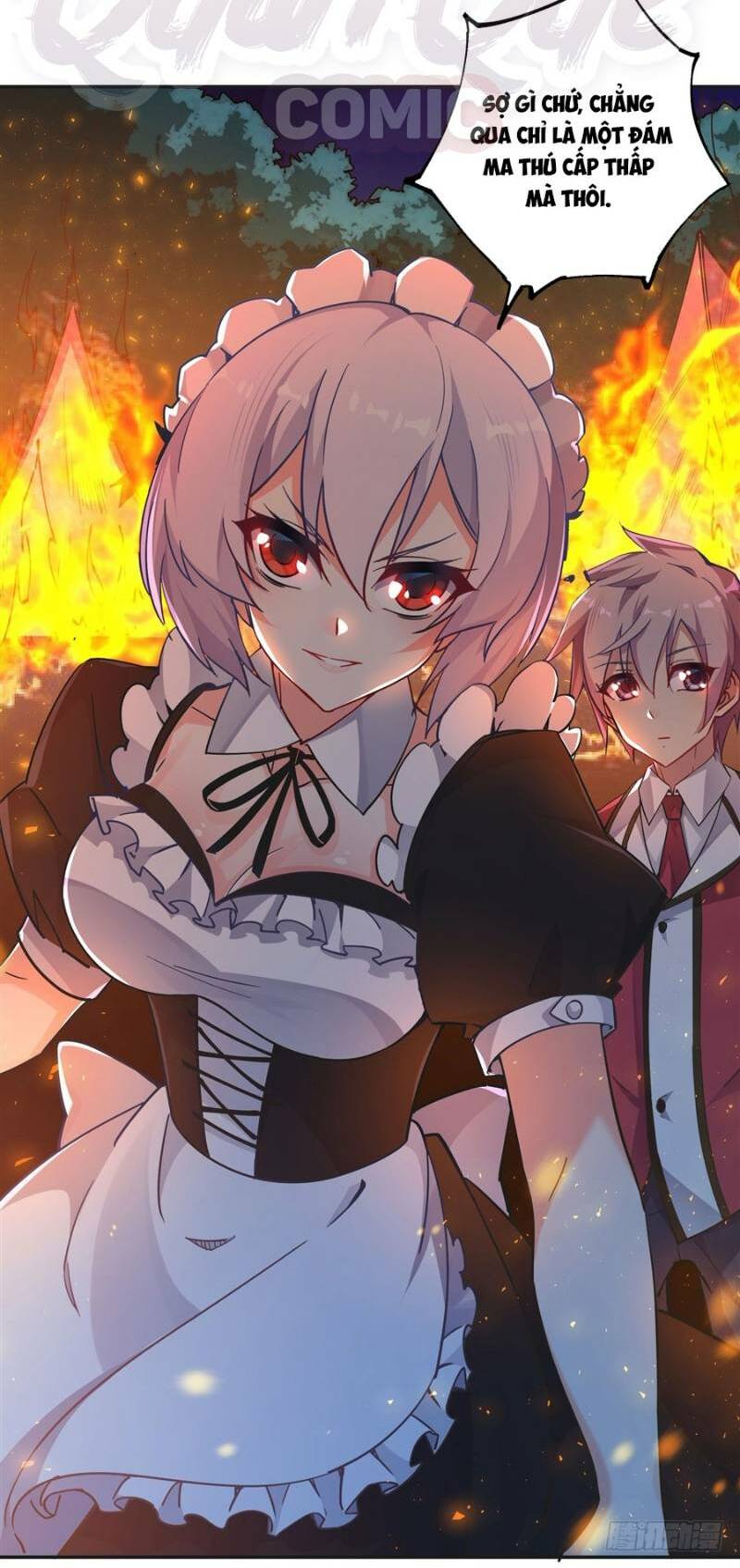 nhặt ma vương về làm nữ hầu chapter 9 16