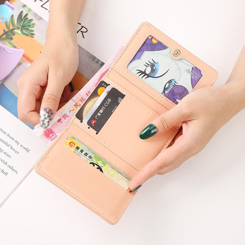 Ví nữ mini bỏ túi cute nhỏ gọn đựng tiền nhiều ngăn giá rẻ thời trang Hàn Quốc cao cấp đẹp dễ thương LUKADO VN71