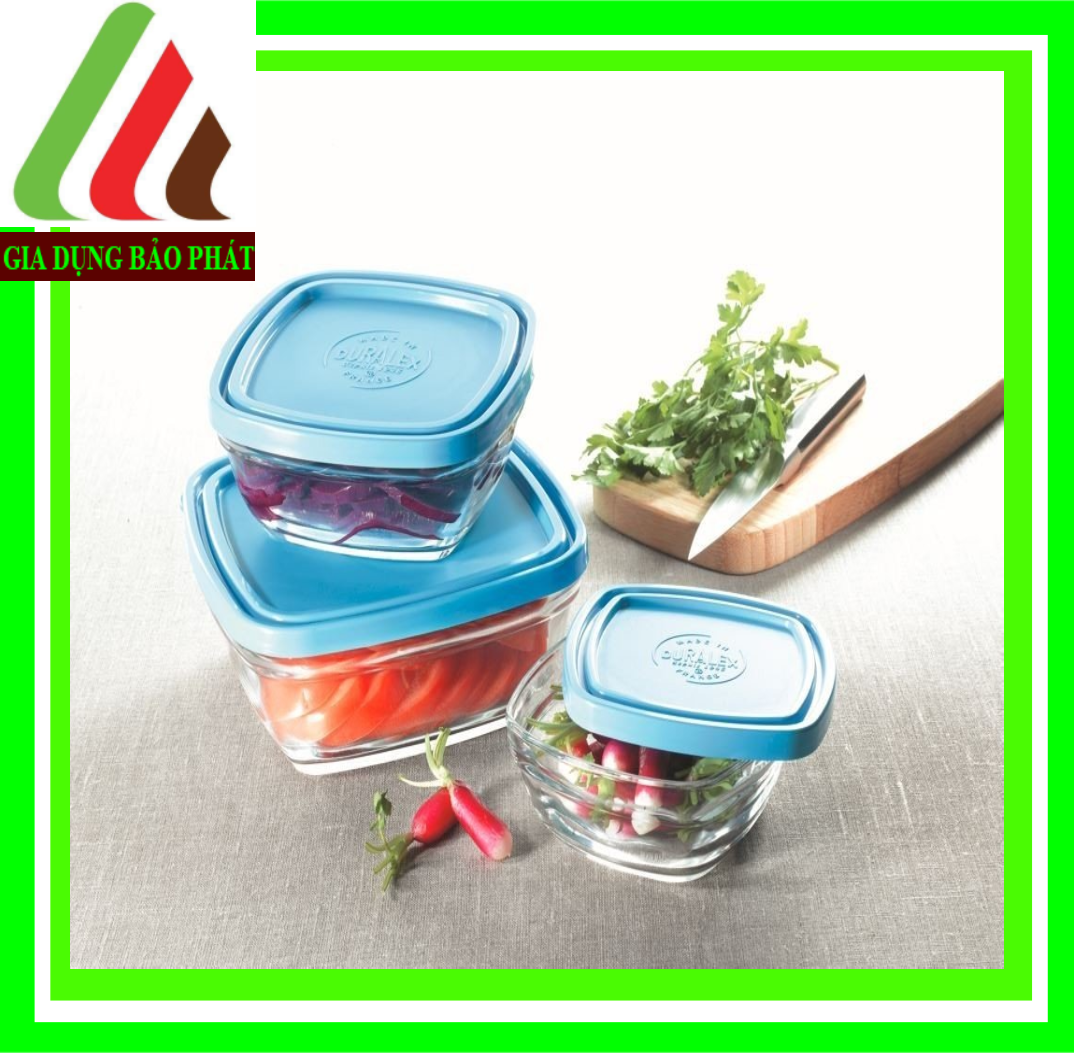 Hộp thực phẩm Freshbox xanh Bleu 300ml-610ml-1150ml-2000ml-310ml