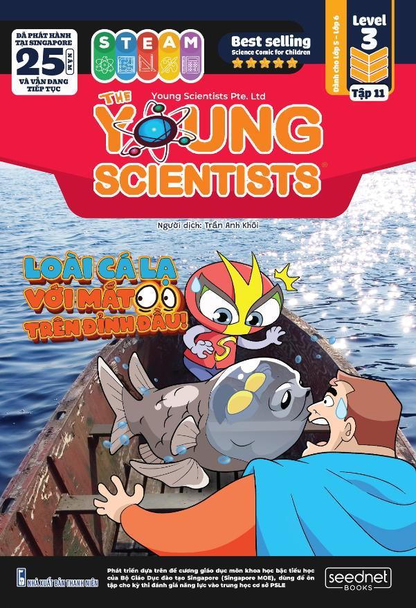 Bộ Sách The Young Scientist - Truyện Tranh Khoa Học Cho Trẻ Em - Tập 11 - Level 1+2+3 (Bộ 3 Cuốn)
