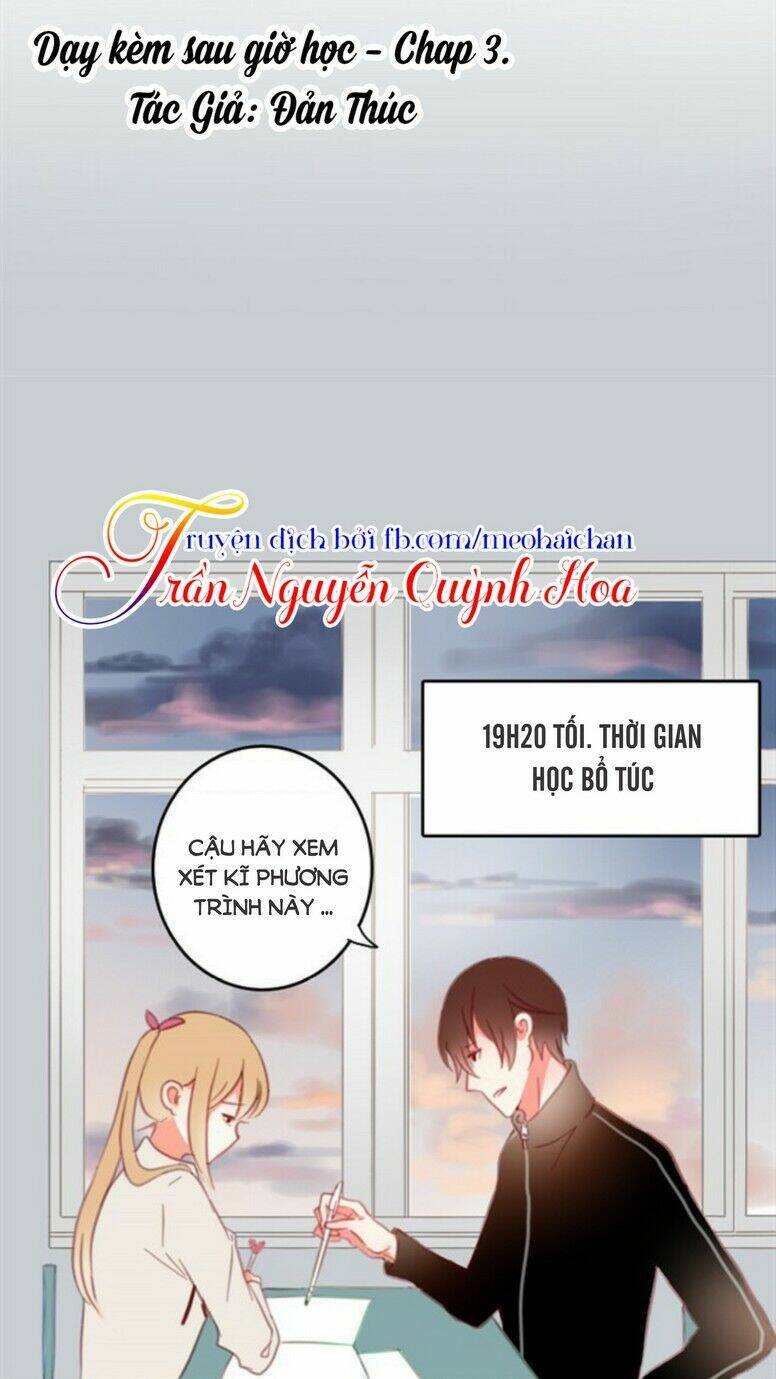 dạy kèm sau giờ học chapter 3 1