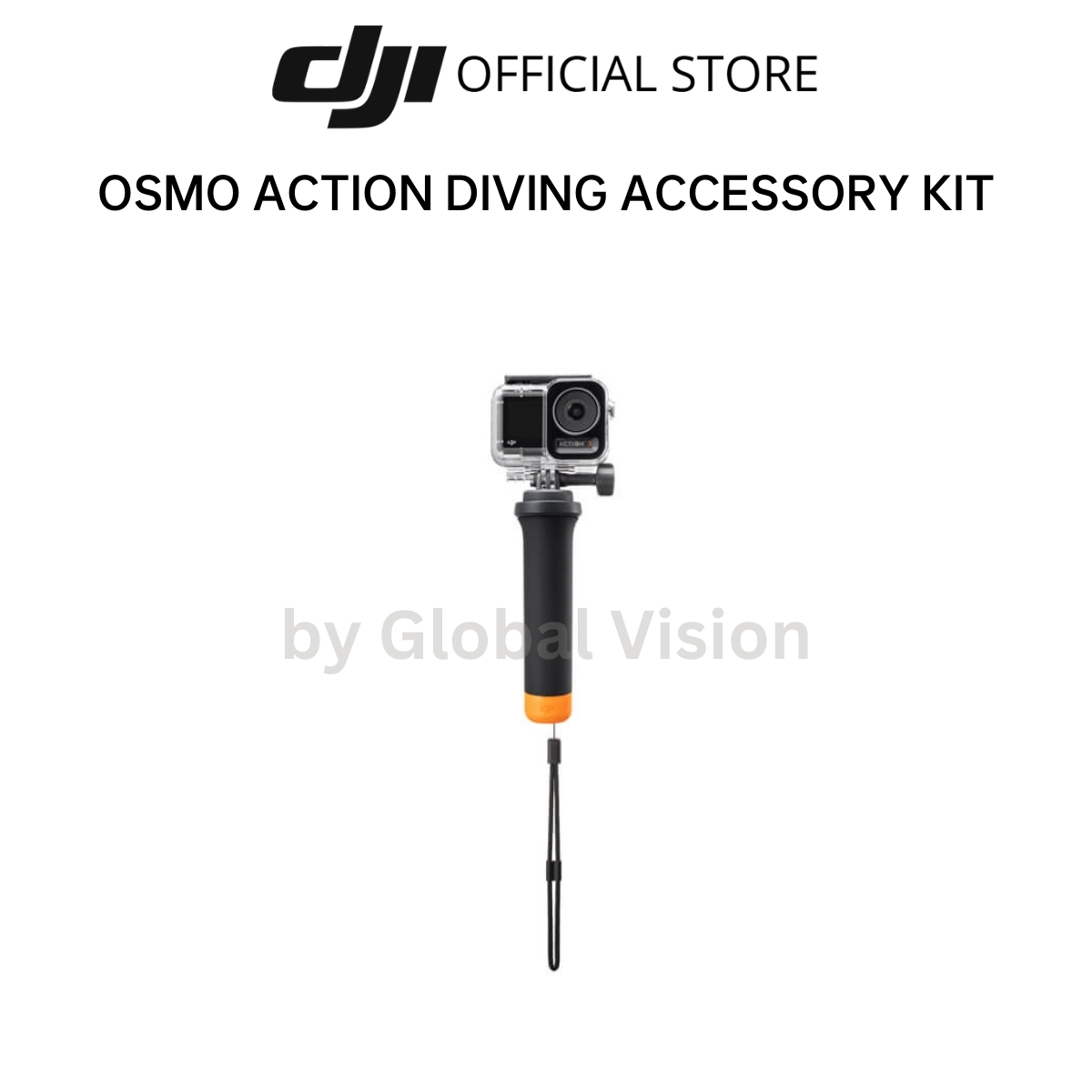 Bộ phụ kiện lặn chống nước chuyên dụng DJI dành cho Osmo Action camera hành động cao cấp - Hàng chính hãng