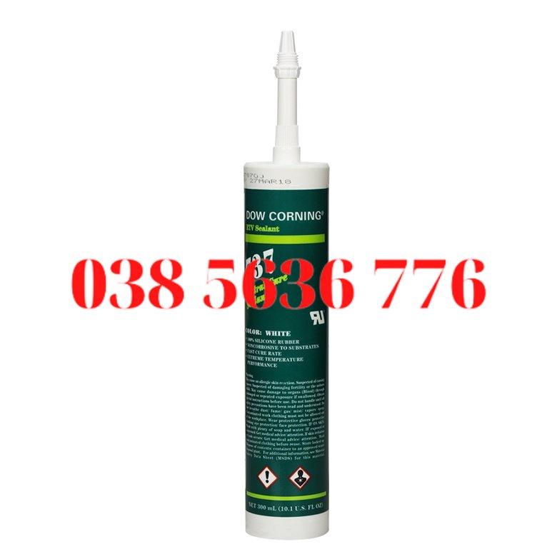 Dow Corning 737 Nhập Khẩu, Cách Điện, Không Thấm Nước, Trung Tính, Silicone Chịu Nhiệt Độ Cao