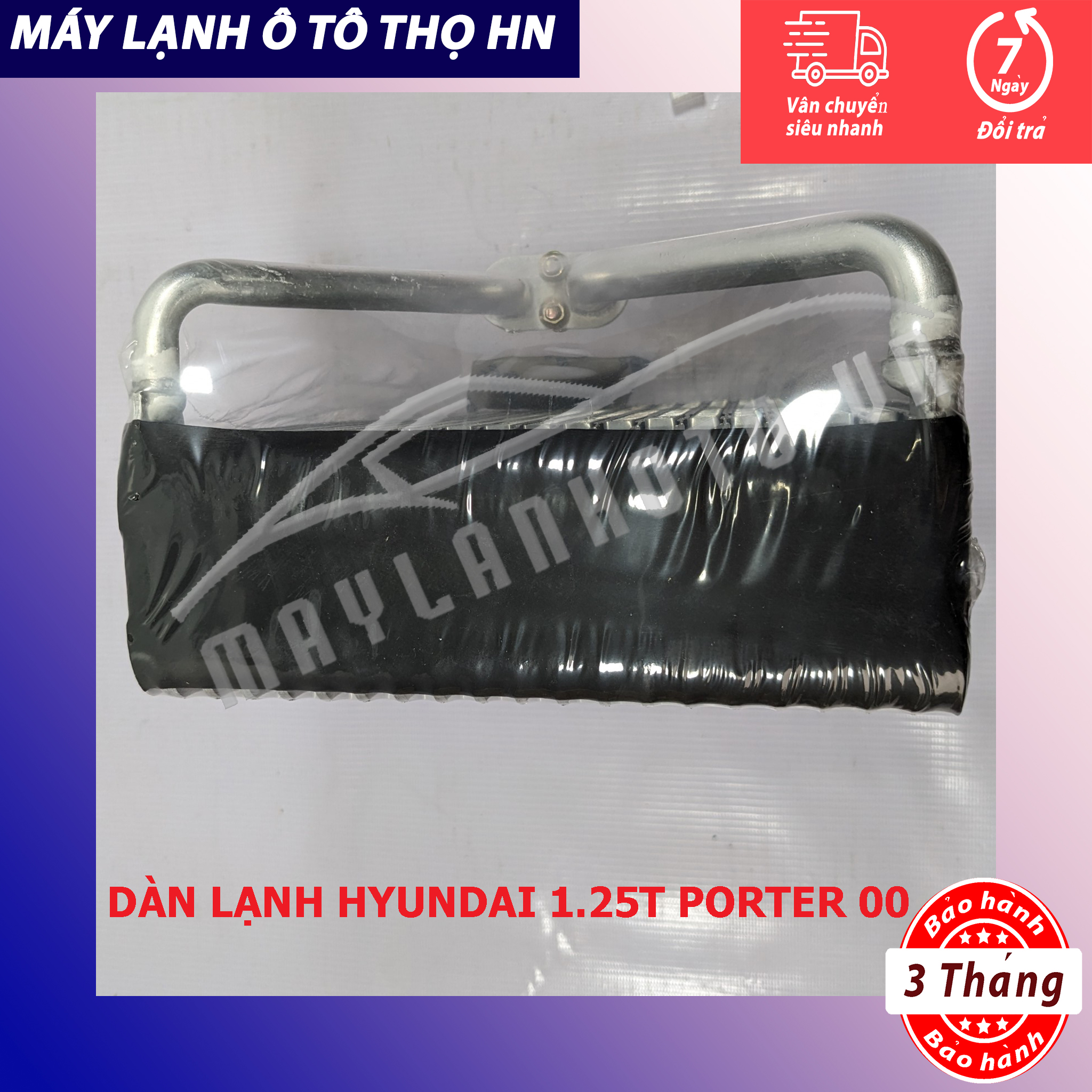 Dàn lạnh Hyundai Porter 1,25 tấn 2000 2001 2002 HBS Trung Quốc 00 01 02