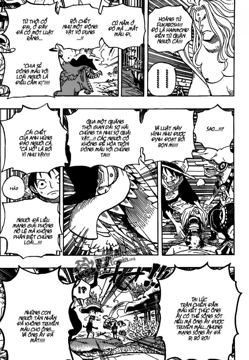 đảo hải tặc - one piece chapter 609 12