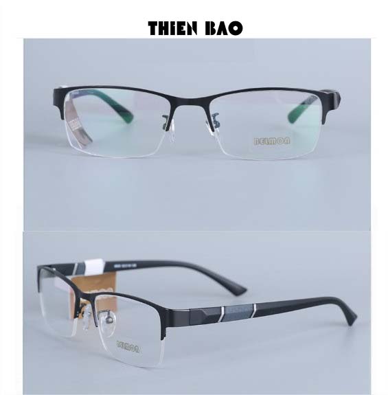 Kính lão thị viễn thị, trung niên Nam nữ xẻ cước kiểu dáng Thể thao Tròng Nhật chuẩn độ KVN677 hàng đẹp