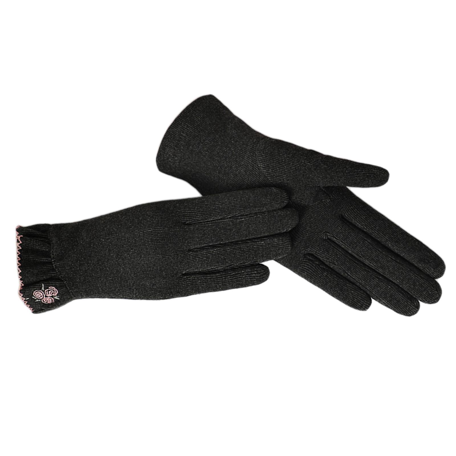 Women Winter Gloves Touchscreen Windproof Thermal Cold Weather Gloves for Running Cycling Hiking