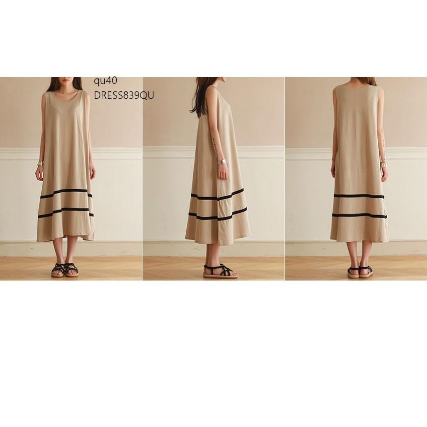 DRESS753 ĐẦM MAXI VIỀN THIẾT KẾ