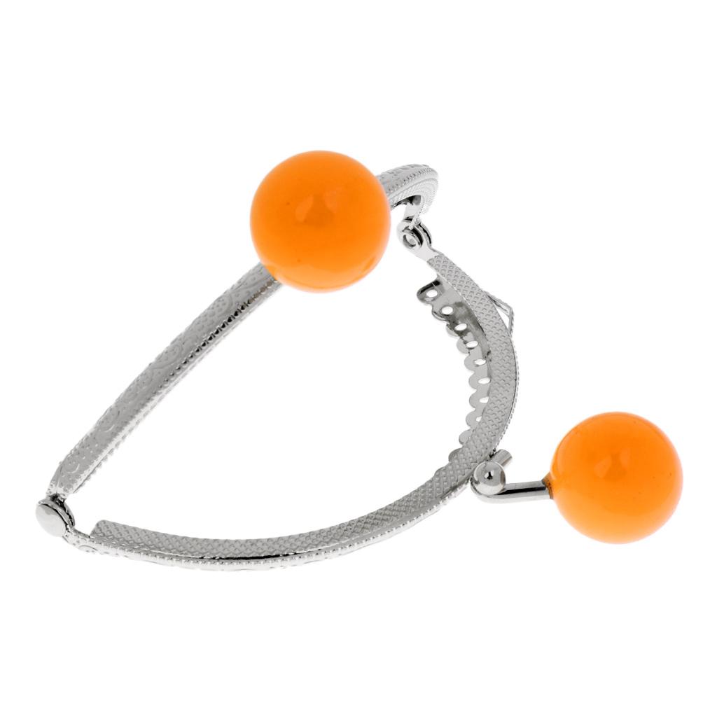 8.5cm Metal Frame Clasp For Purse Handle Bag Candy Bead Head