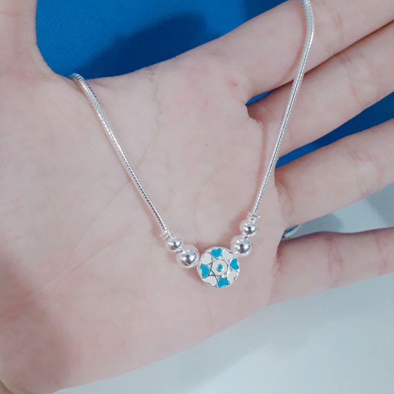 Dây chuyền bạc cao cấp cho bé gái  YN JEWELRY