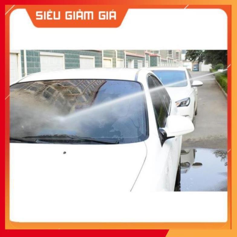 Vòi nước vòi phun nước rửa xe tưới cây tăng áp thông minh + bộ dây bơm nước cao cấp TLG 206810 đầu đồng,nối vàng