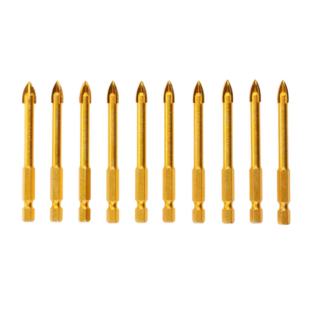 Hex Shank Ceramic Tile Glass Drill Bits Quick Bit Set