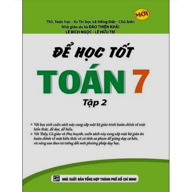 Sách - Để Học Tốt Toán Lớp 7 (Tập 2)