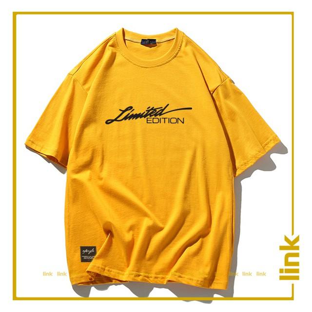 Áo thun tay lỡ LIMITED EDITION dáng rộng unisex