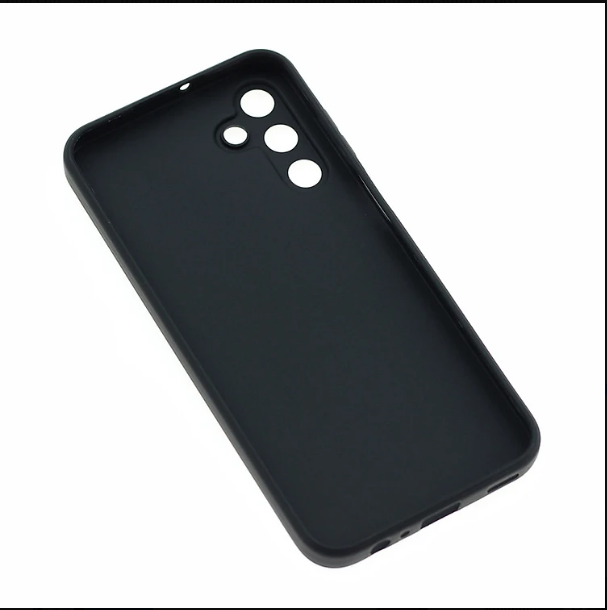 Ốp lưng dành cho SamSung Galaxy A55 dẻo màu đen bảo vệ camera sau, chống bám vân tay - Hàng chính hãng