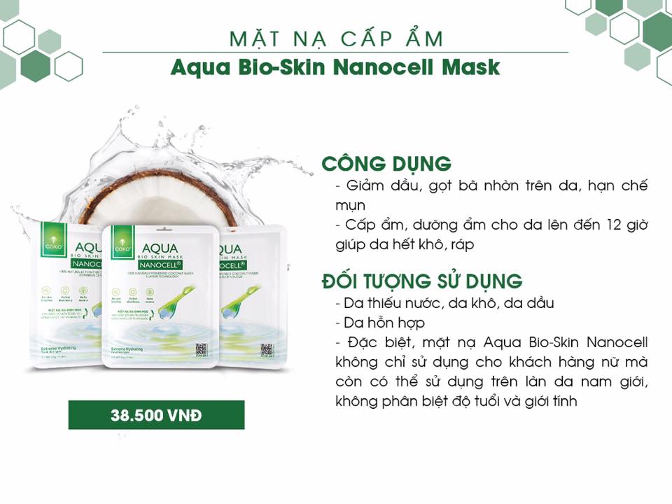 Combo 10 mặt nạ Aqua