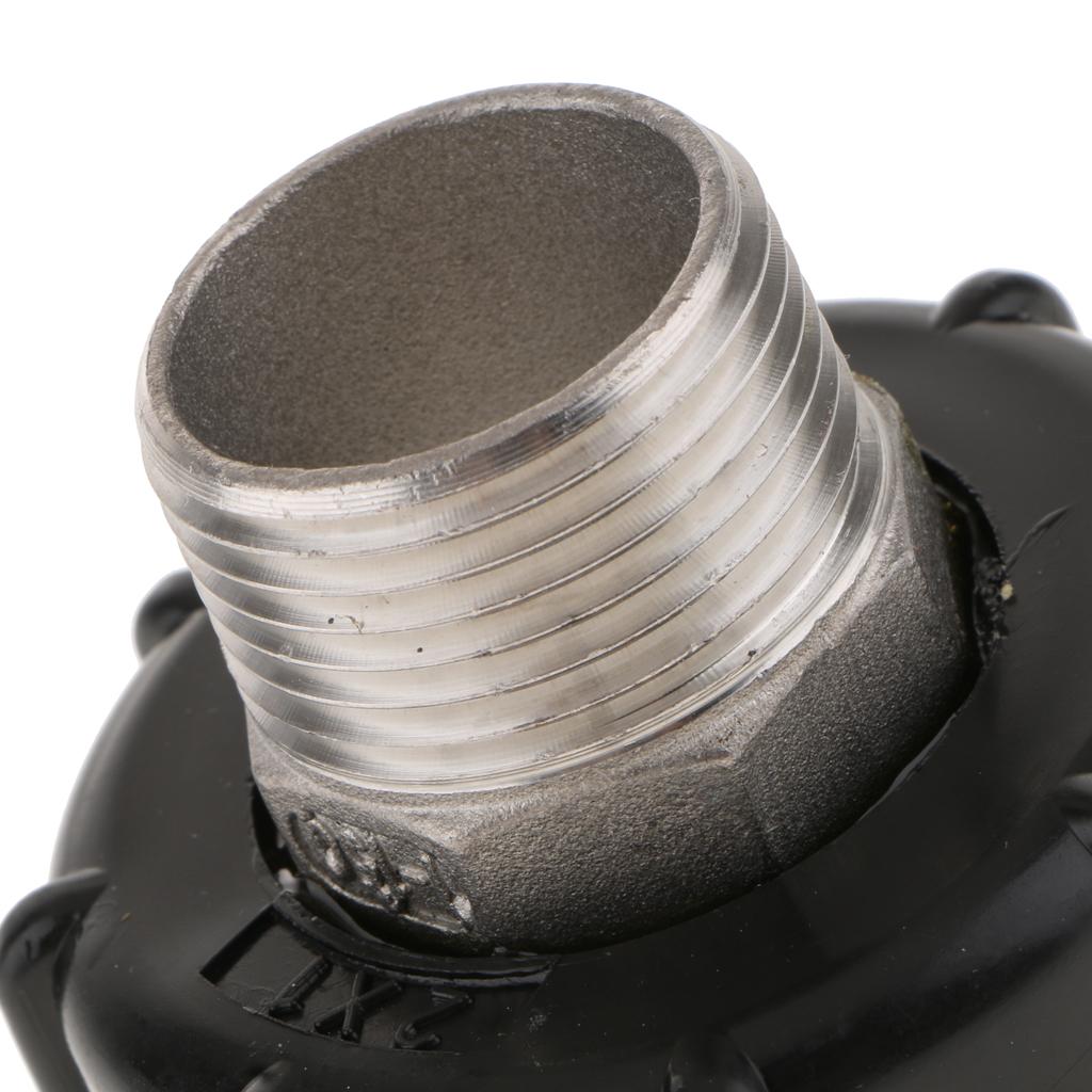 1000L IBC Water Tote Tank Adaptor Cap Cho ổ Cắm Ren Dày 60mm