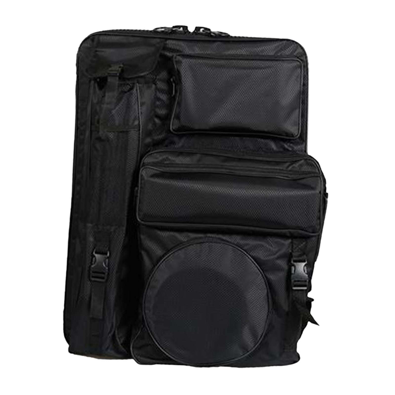Art Portfolio Case Carrying Bag Tote Backpack Sketchbook Professional Painting Bag Carry Bag for Cleaning Pot Mix Tray Palette Drawing Board