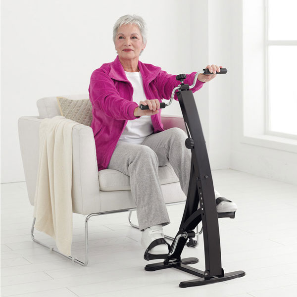 Xe đạp tập thể dục dual bike dành cho người già