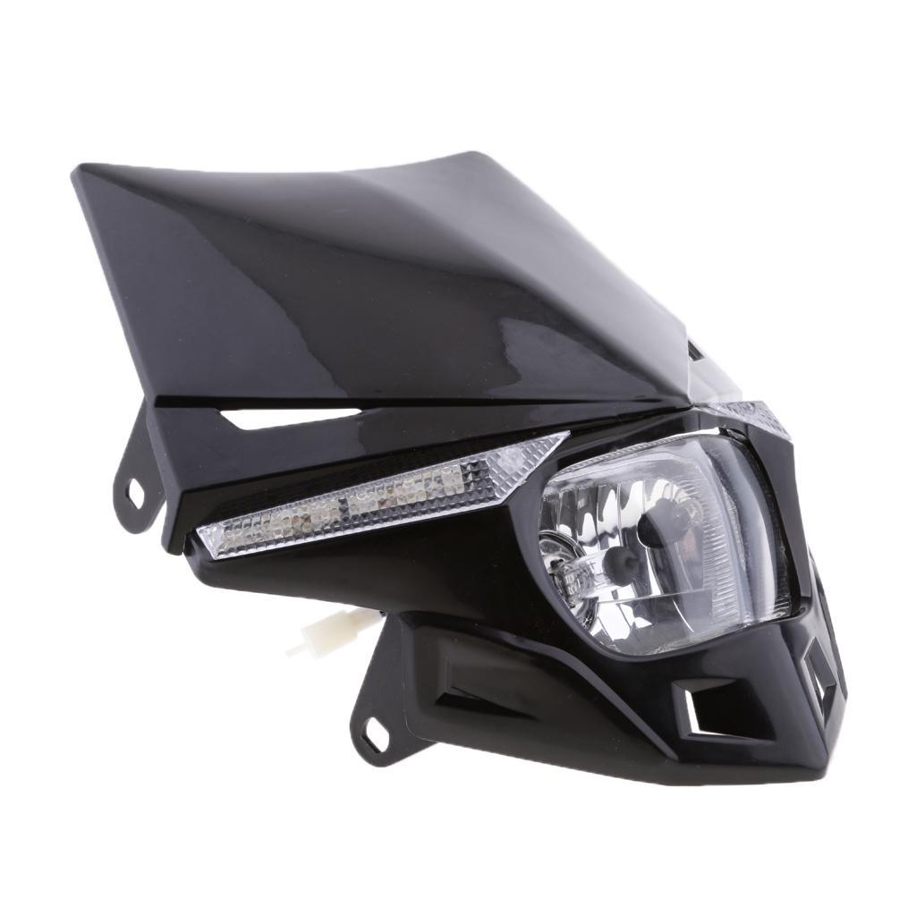 Motorcycle Headlight Head Lamp for Black