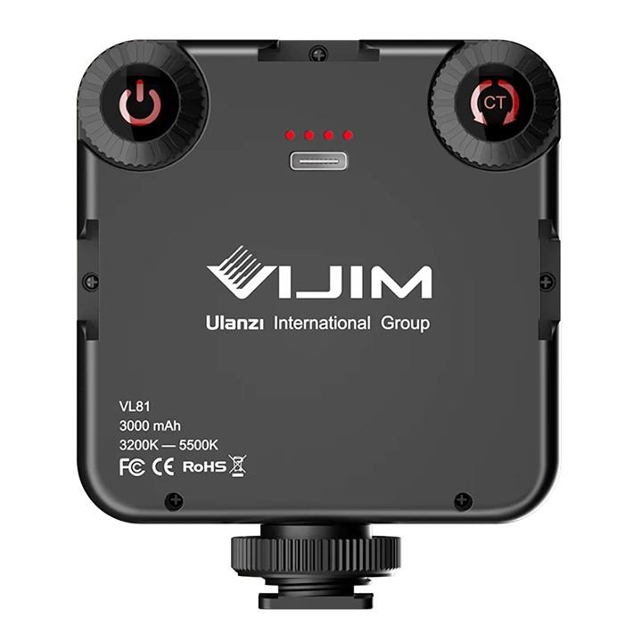 ĐÈN LED QUAY VLOG – VIDEO ULANZI VIJIM VL81 - HÀNG NHẬP KHẨU