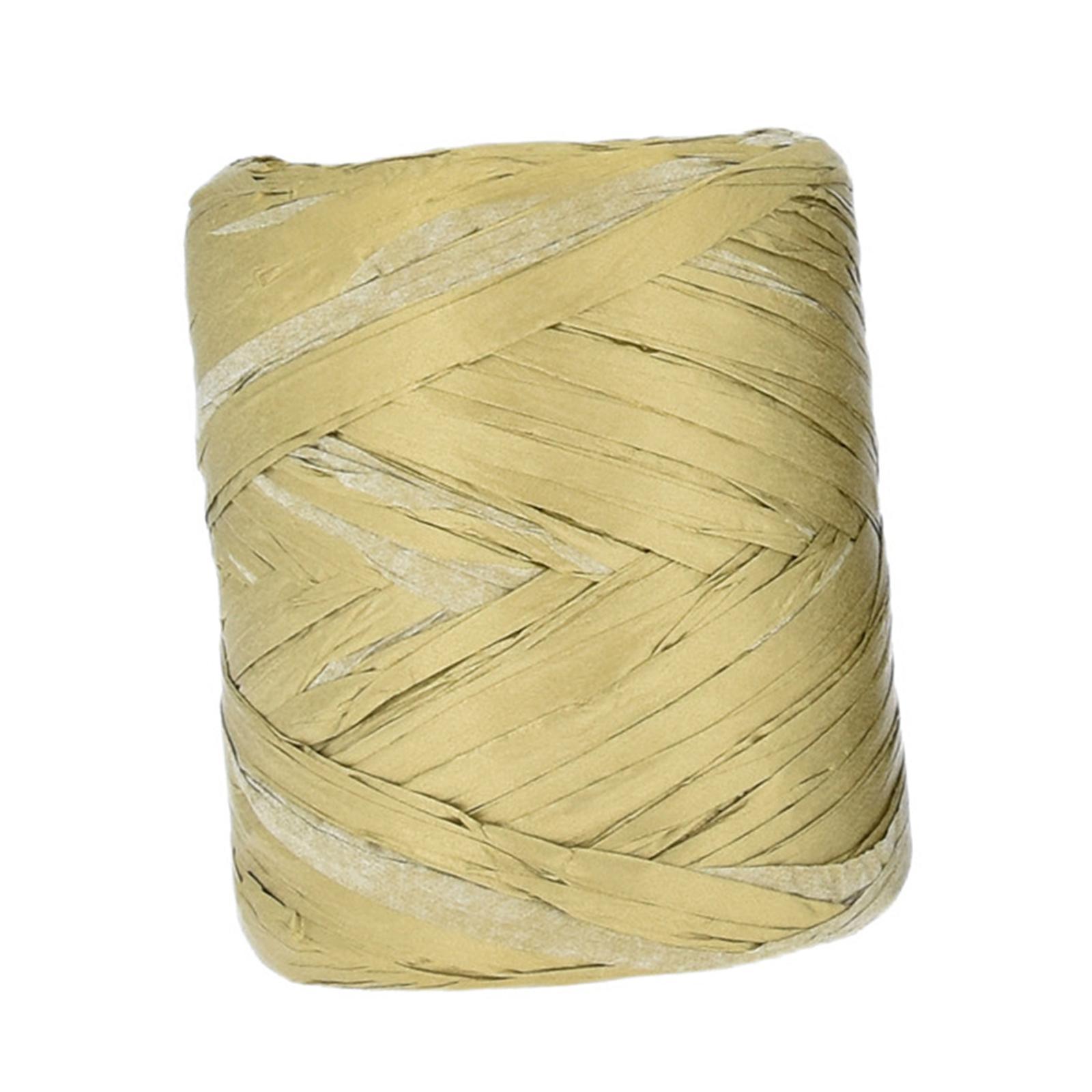 Raffia Paper Ribbon Packing Paper Twine Ribbon for Packing Wrapping Bouquets