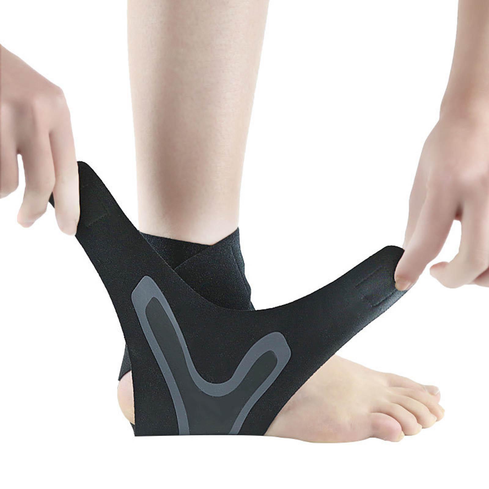 Ankle Support Brace Foot Wrap Sleeve Protective for Tendons Swelling Adults Fitness