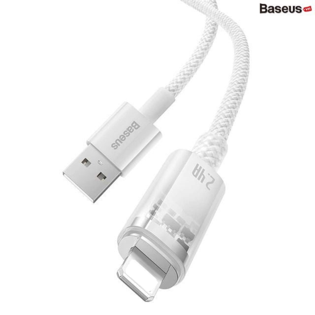 Cáp sạc sạc nhanh Baseus Explorer Series tự ngắt USB-IP CATS000501- Hàng chính hãng