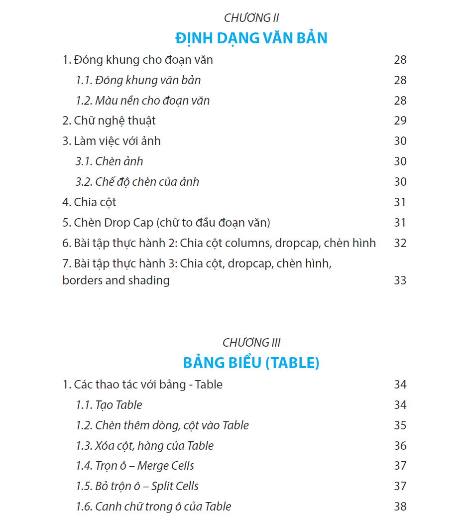 Sách Word ĐÀO TẠO TIN HỌC Ứng Dụng Văn Phòng Từ Cơ Bản Đến Nâng Cao Kèm Theo Khóa Học Online