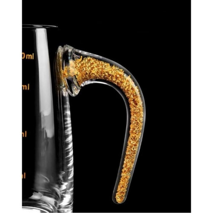Bộ Ly Rượu Pha Lê Vàng 24K Billionaire Carafe - Home and Garden