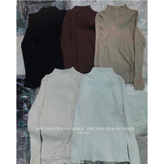 ÁO LEN TĂM CỔ 3 PHÂN SIÊU XINH