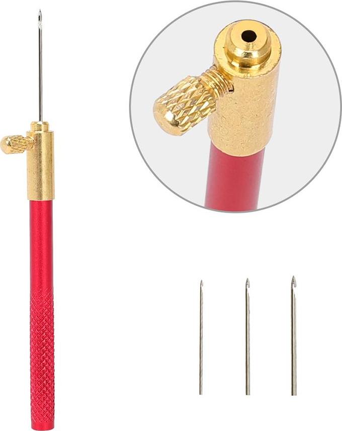 Chiwanji Pháp Thêu Móc Kim Cho Chiếu Trúc Hạt Treo Cũi Kim Sa Lấp Lánh Hạt DIY