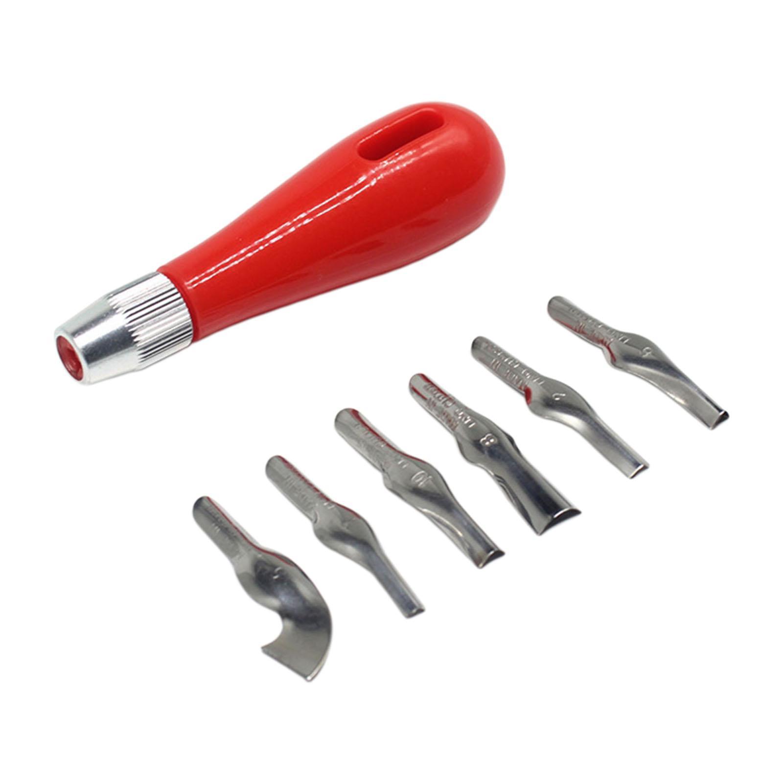 Carving Tools Kit Handcraft Craft Decorative Painting Printing Ornament