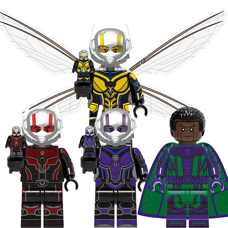 Minifigures Marvel Siêu Anh Hùng Người Kiến Galaxy Ant Hero Kang Ant Man G0114 0115